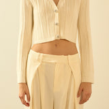 Sequins Crop Cardigan
