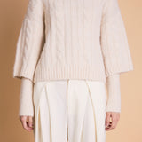 Cable Twofer Sweater