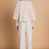 Cable Twofer Sweater