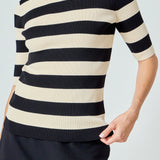 Striped Knit Top