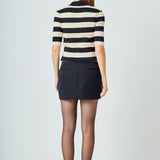 Striped Knit Top