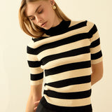 Striped Knit Top