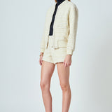 Tweed Bomber Jacket