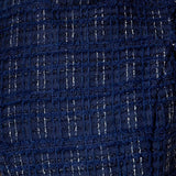 Lace Detail Tweed Mini Dress