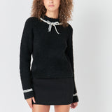 Boucle Knit Sweater