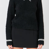 Boucle Knit Sweater