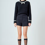 Boucle Knit Sweater