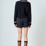 Boucle Knit Sweater