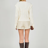 Cable Knit Cardigan