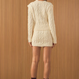 Cable Knit Cardigan