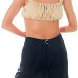 Scrunchie Bandeau Top