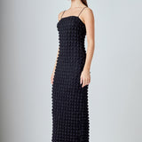Bubble Maxi Slip Dress