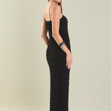 Bubble Maxi Slip Dress