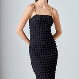 Bubble Maxi Slip Dress