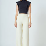 Tweed Wide Pants
