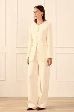 Tweed Wide Pants