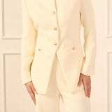 Tweed Buttoned Vest