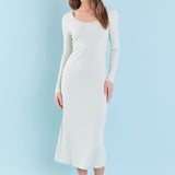 Lurex Sweater Midi Dress