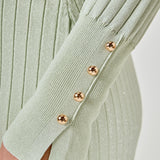 Lurex Sweater Midi Dress