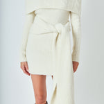 Endless Rose Women's Off Shoulder Sweater Mini Dress