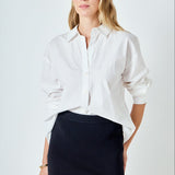 Pearl Accented Cutout Mini Skirt