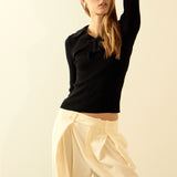 Bow Knit Top