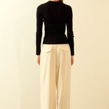 Bow Knit Top