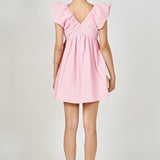 Sydney Combo Bow Mini Dress