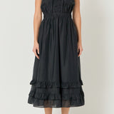 Ruffled Maxi Dress