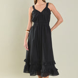 Ruffled Maxi Dress