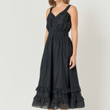 Ruffled Maxi Dress