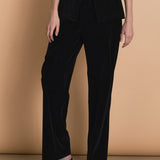 Velvet High Waisted Trousers