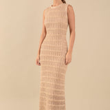 Gigi Sequins Knit Maxi Dress