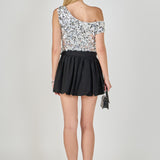 Multi Sequins Sleeveless Top