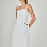 Pocket Detail Midi Dress