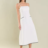 Pocket Detail Midi Dress