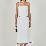 Pocket Detail Midi Dress