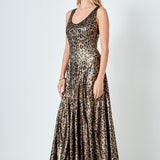 Animal Print Maxi Dress