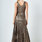 Animal Print Maxi Dress