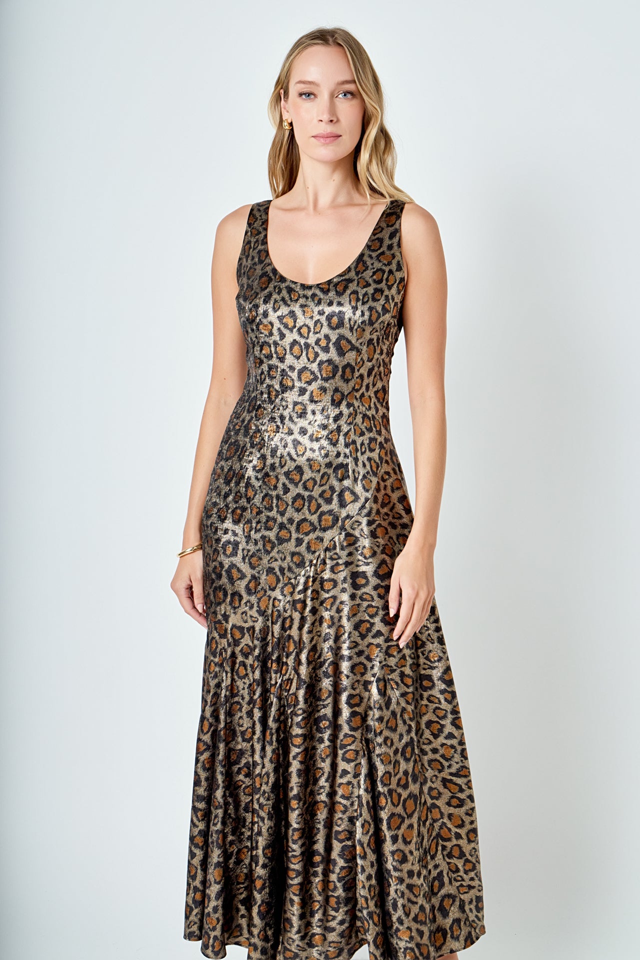 Animal Print Maxi Dress Endless Rose Animal Print Maxi Dress Endless Rose