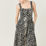 Animal Print Maxi Dress