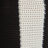 Vertical Stripe Fitted Maxi Dress