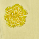 Embellished Linen Mini Dress