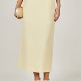 Tweed Midi Skirt
