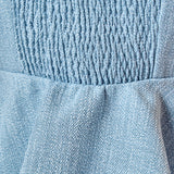 Tweed Baby doll Top