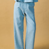 Tweed Relaxed Pants