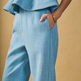 Tweed Relaxed Pants