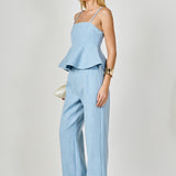 Tweed Relaxed Pants