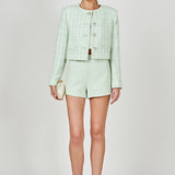 Lemi Tweed Relaxed Shorts