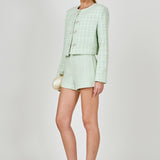 Lemi Tweed Relaxed Shorts